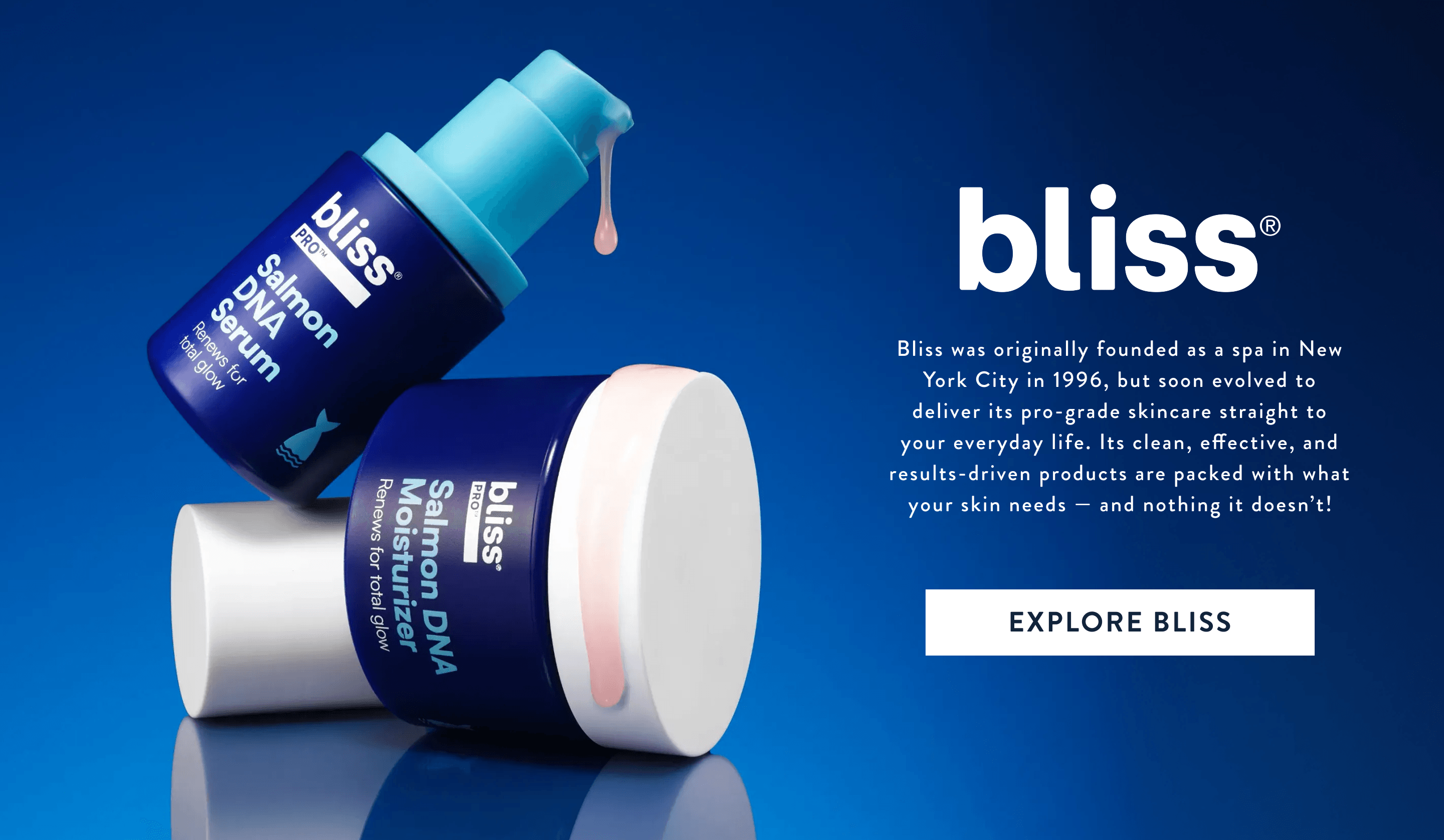 Bliss. Explore Bliss
